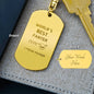Funny Keychain for Dad | Father's Day | Birthday