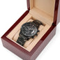 For loving me as your own...Engraved Watch
