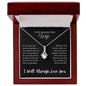 To My Amazing Future Wife | I Will Always Love You - Alluring Beauty necklace