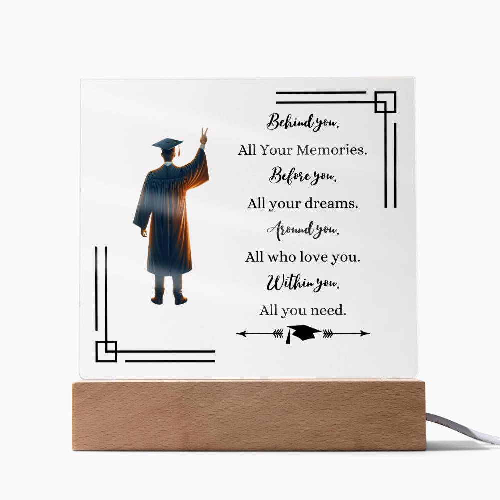Male Graduate Acrylic