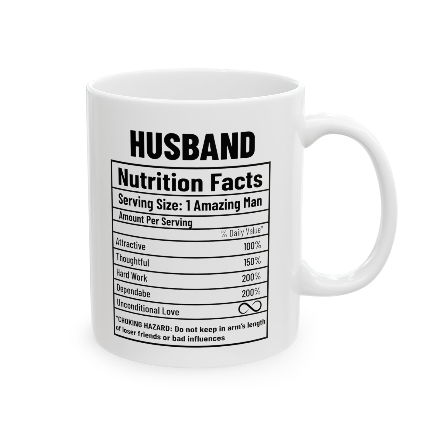 Ceramic Mug, 11oz for Husband
