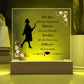 Female graduate acrylic