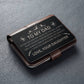 metal wallet card for hunting Dad from Daughter